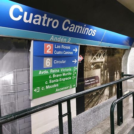 Luminoso Cerca Bernabeu- Apartamento Bravo Murillo Madrid Kültér fotó